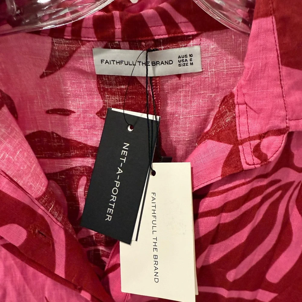 Faithfull the Brand | Rae Mini Dress NWT - Size 6 / M